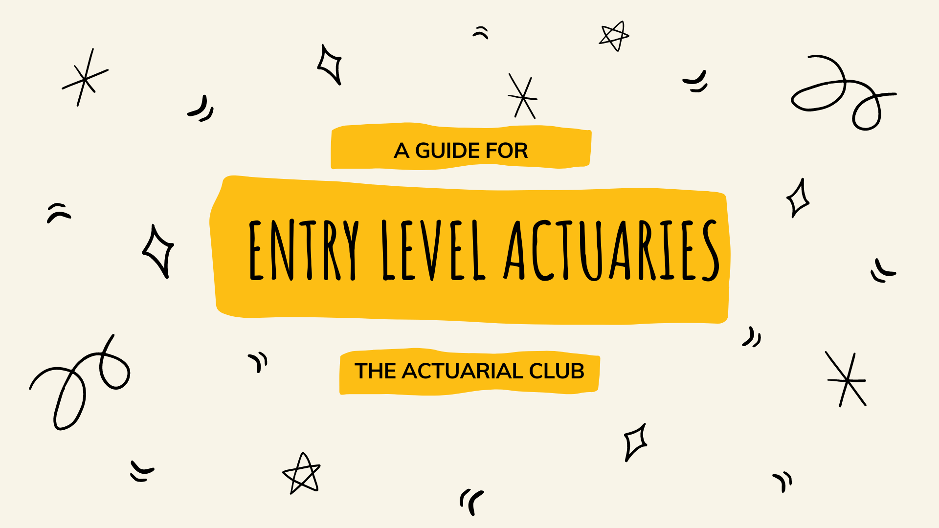 Entry Level Actuaries Have No Idea What Actuaries Do﻿ • TAC