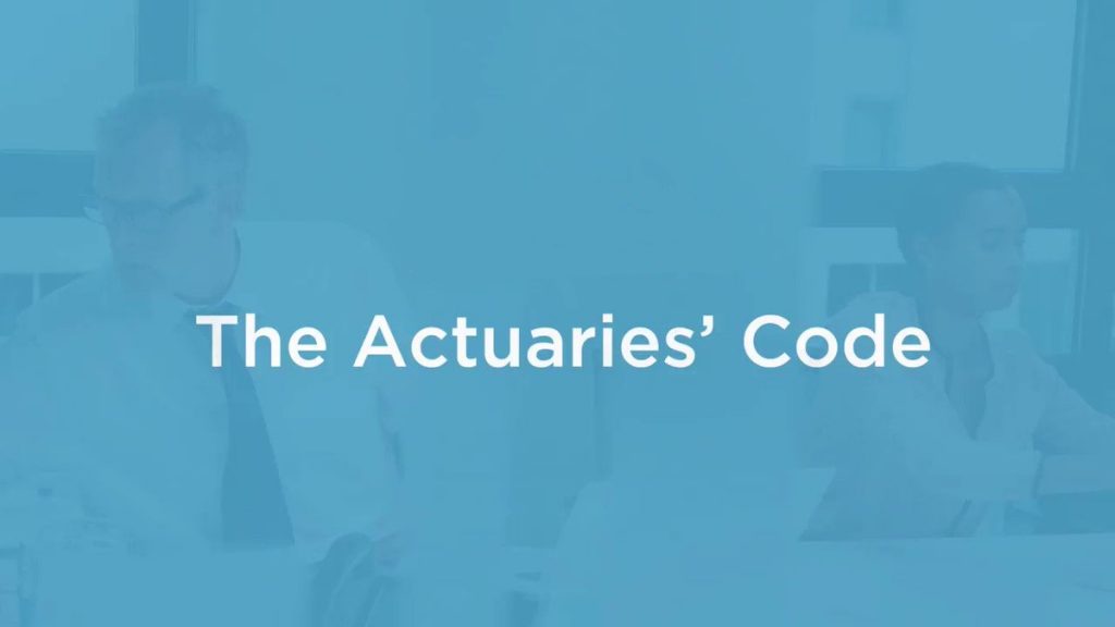 The Actuaries' code